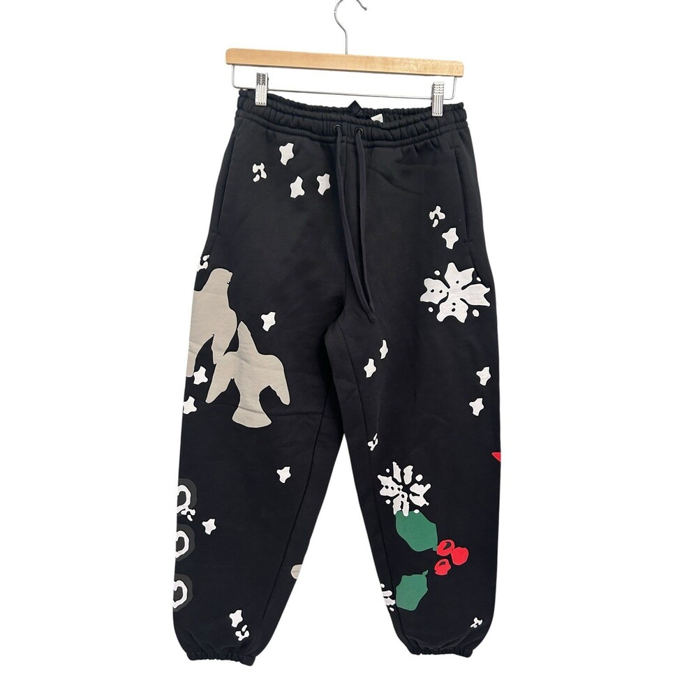 SKIMS x Cactus Plant Flea Market Heavyweight Fleece Jogger Onyx Dove Print XS